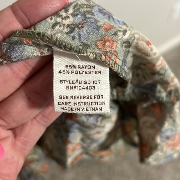 Smocked Floral Dress - Picture 7 of 8